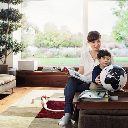 central heating system for homes